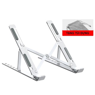 Giá Đỡ Laptop 14-15.6" Chất Liệu Nhôm Gọn Nhẹ, Có Thể Gấp Gọn - BH 2 Tháng 1 đổi 1 - Hưng Long PC
