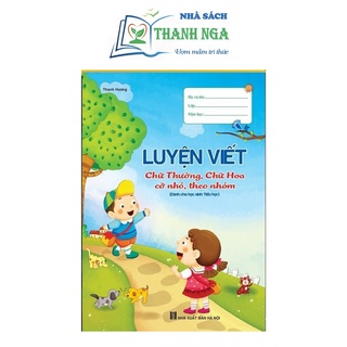 Sách - Vở viết chữ thường, chữ hoa, cỡ nhỏ, theo nhóm