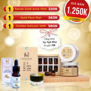 Combo Hỗ Trợ Làm Giảm Mụn Sưng Mụn Kích Ứng