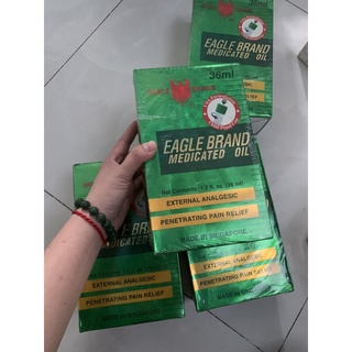 1 chai dầu xanh con ó 2 nắp 36ml