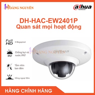 [NHÀ PHÂN PHỐI] Camera Dahua DH-HAC-EW2401P 4MP Trang Bị Chế Độ Ban Đêm, Chống Chói Sáng Vỏ Kim Loại Chống Va Đập Mạnh
