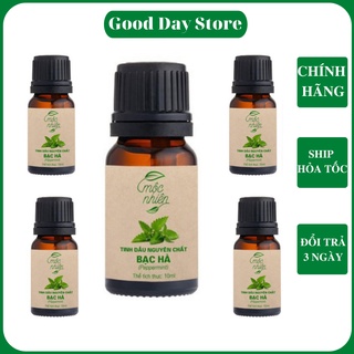 Tinh dầu Bạc Hà Mộc Nhiên nguyên chất 10ml, 100ml
