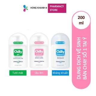 Dung Dịch Vệ Sinh Phụ Nữ Bán Chạy Số 1 Tại Ý Chilly Gel Chilly Delicato