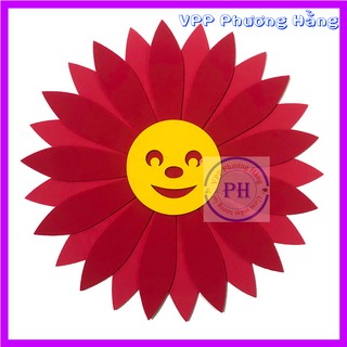 Hoa hướng dương xốp trang trí mầm non cỡ lớn