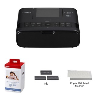 Máy in Canon SELPHY CP1300 Wifi kèm Giấy in ảnh Paper Set KP -108IN - Hàng Canon Lê Bảo Minh