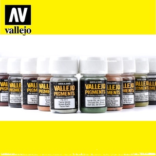Bột hiệu ứng màu đất/ rỉ sét/ thép/ than/ cây... Vallejo Pigments 73101-73123 (30ml) - Sơn Mô Hình