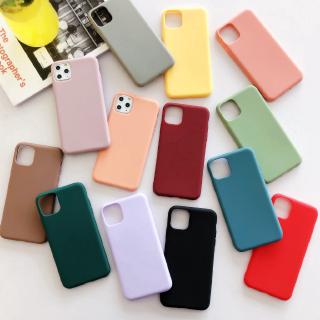Ốp lưng iphone Candy colors iphone 11 Pro Max case iphone6/6s 7plus 8plus TPU case iphone X XR xsmax soft case SE2 7+/8+ cover
