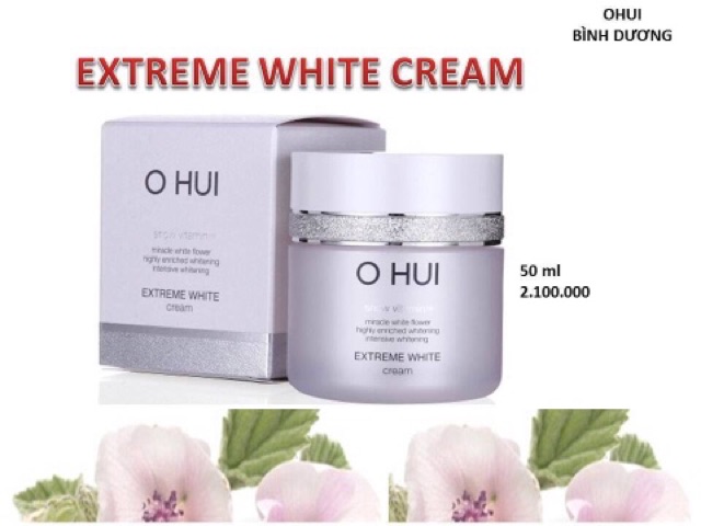 Kem trắng da ohui 20ml