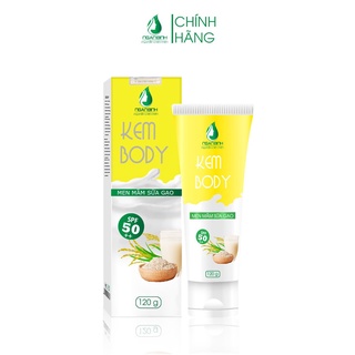 Kem body men mầm sữa gạo ngân bình, kem body ngân bình .... hàng mới, hàng chính hãng hàng công ty chính hãng