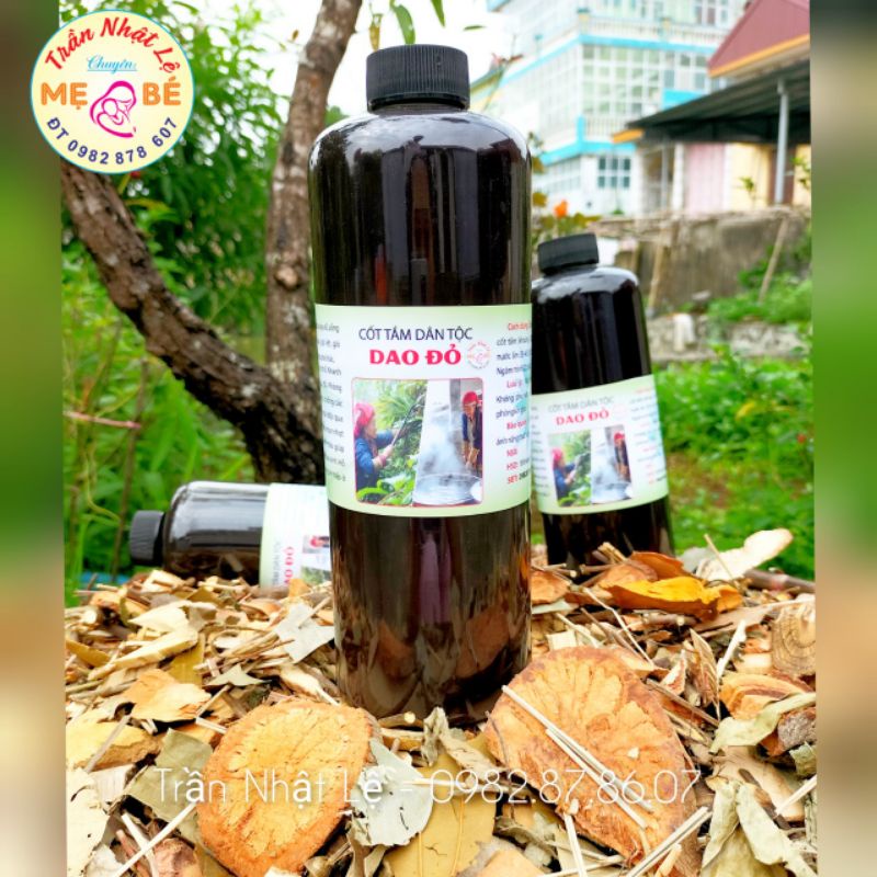 CỐT TẮM DÂN TỘC DAO ĐỎ CHAI 1LIT
