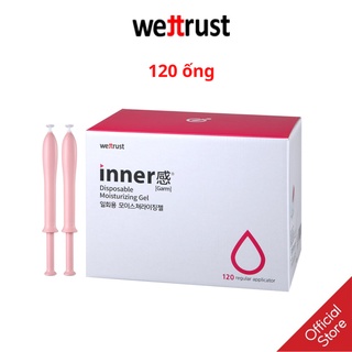[Mã BMBAU300 giảm 7% đơn 499K] Gel Dưỡng Ẩm Vùng Kín Phụ Nữ Wettrust Inner Gel Disposable Moisturizing 120 ống