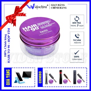 Sáp Vuốt Tóc Nam Hair To 90 Gel Wax Keo Vuốt Tóc Tạo Kiểu Chính Hãng Hộp Tím Hương Thơm Cuốn Hút WST12 WIDEN STORE