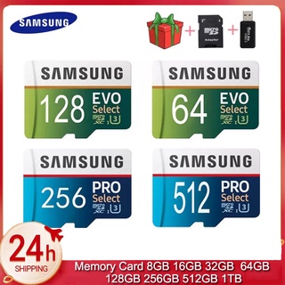 Thẻ Nhớ TF Cho ĐiệN ThoạI Samsung EVO 64G / 128G / 256G / 512G / 1024GB 8GB 16GB 32GB