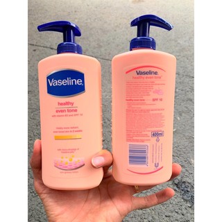 Dưỡng thể vaseline healthy even tone 400ml (có vòi)