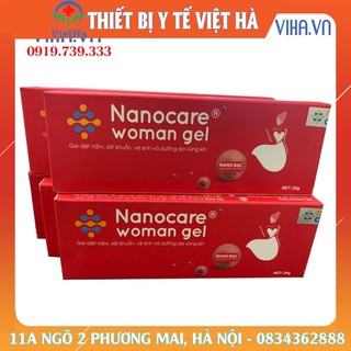 Nanocare Woman Gel diệt nấm sát khuẩn vệ sinh và dưỡng da vùng kín