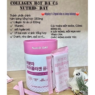 Collagen Cá NUTRI D DAY Fish Collagen Plus Hàn Quốc 90 Gói