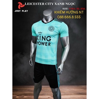Áo Bóng Đá CLB Leicester City Xanh Dương Sân Nhà,Sân Khách Mẫu Mới Nhất 2021-2022