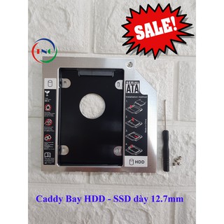 Khay ổ cứng Laptop Caddy Bay dày 12.7mm chuẩn SATA 3.0