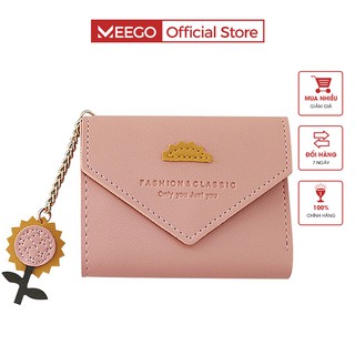 Ví Ngắn Thời Trang Kiểu Dáng Bì Thư Dễ Thương Meego GVEB35