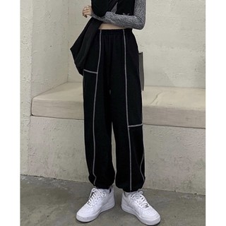 [Ảnh Thật] Quần jogger giả jean ullzang cá tính