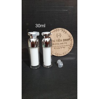 Chai nhựa nấm chân không cao cấp 30ml đầu xịt giọt