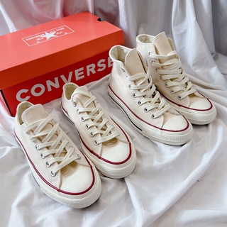 Giày Thể Thao Nam Nữ Kiên CV 1970S Kem Sneaker Mũi Bóng
