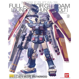 [Freeship - CÓ SẴN] BANDAI Mô hình Gundam MG Full Armor Thunderbolt ver Ka BANDAI, Nhật Bản