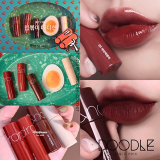 Set 6 sản phẩm son kem Romand x Baemin Lip-bokki Edition (Có Sẵn)