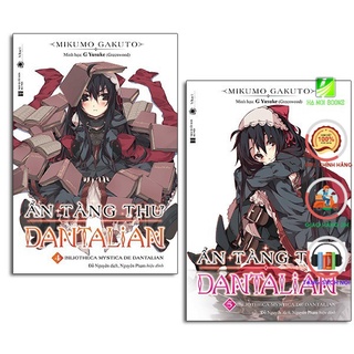 Sách - Combo Ẩn Tàng Thư Dantalian Tập 4 + 5 (Tặng Kèm Postcard ) - Thái Hà Books
