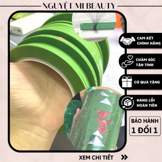 Băng keo xanh tạo fan