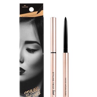 Vacosi - Chì Vặn Kẻ Mắt Dạng Gel Vacosi Styling Twist Liner 5ml (Đen)