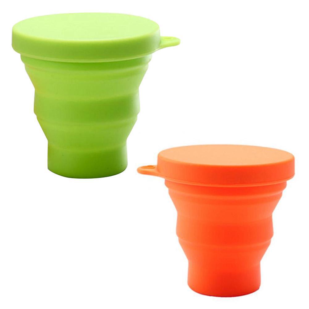 Ly Uống Nước Bằng Silicone Với Nắp Đậy