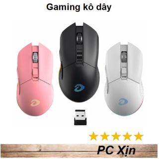Chuột Gaming không dây Dareu EM901 Hồng / Trắng / Đen (Pin sạc)