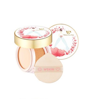 Phấn Nước Và Kem Nền Siêu Che Khuyết Điểm WSKIN Dual Cover Cushion