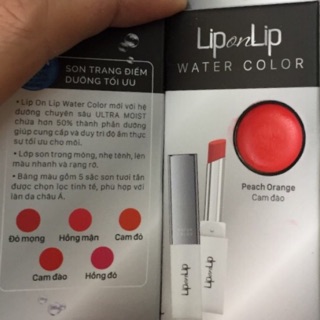 Combo 100 mẫu thử son Water color