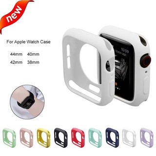ốp apple watch Series 5 4 3 2 1 38mm 42mm 40mm 44mm Ốp silicon cho đồng hồ thông minh ...