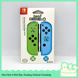 [Sẵn VN - NowShip] Hori Phụ Kiện Set 4 Bọc Nút Cần Xoay Analog Joycon Nintendo Switch NS Animal Crossing