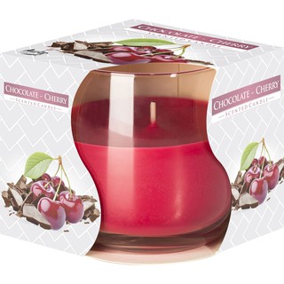 Ly nến thơm Bispol BIS1047 Chocolate Cherry 100g (Hương sôcôla &amp; anh đào)