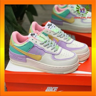 Giày thể thao sneaker jocdann 7 màu đế kép cho nữ