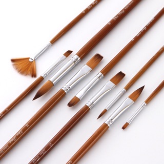 Cọ Vẽ Lẻ Tròn , Cọ Quạt, Cọ Tỉa, Cọ Dẹt Loại To 32cm