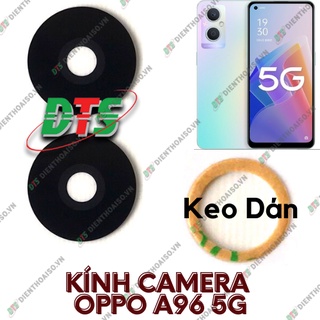Kính camera oppo a96 kèm keo dán