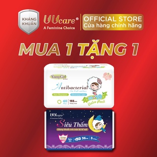 [TẶNG KÈM BVS BAN ĐÊM] Băng vệ sinh UUcare Young Girl hàng ngày 15.5cm