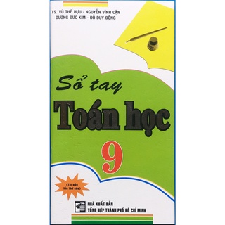 Sách - Sổ tay Toán học 9