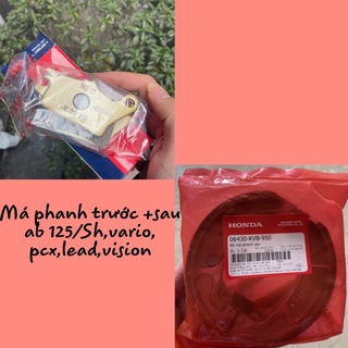 Bố thắng vario,pcx,má phanh sau sh mode,airblade 125/110,vision,lead
