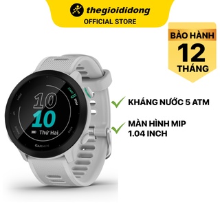 Đồng hồ thông minh Garmin Forerunner 55 theo dõi nhịp tim màn hình MIP 1.04" - Chính hãng BH 12 tháng