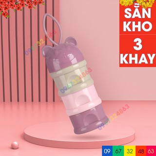 Hộp chia sữa 3 ngăn LOẠI TO cho bé yêu