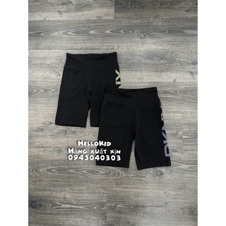 quần legging đen (màu chữ ngẫu nhiên)