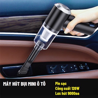 Máy Hút Bụi Mini Không Dây K7 - Máy hút bụi ô tô - Pin sạc