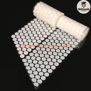 Set 100 cặp Băng Dính Nhám 1.3 cm Băng Dính Gai / verclo làm học liệu cho bé