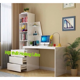Bàn làm việc gỗ công nghiệp mẫu hiện đại